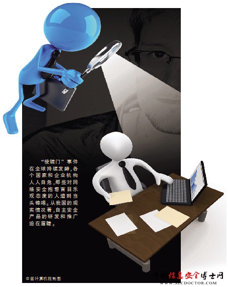 “棱镜门”引发蝴蝶效应 自主安全产品从行业突破