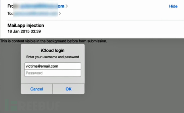 iOS最新漏洞可实现“以假乱真”的iCloud密码钓鱼